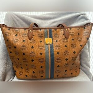 MCM Visetos Tote Bag